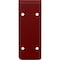 Ekena Millwork Embrey Steel Bracket, Hammered Bright Red 2"W x 12"D x 5 1/4"H BKTM02X12X05EBHRE - alternate 2